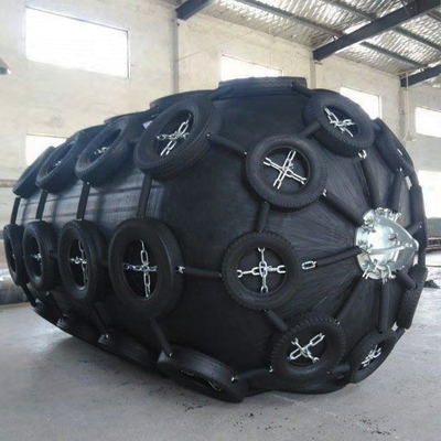 STS Operations Yokohama Rubber Fender 3.3M ISO17357 Standard
