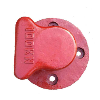 مصبوب حديد الزهر QT450 Tee Head Bollard 2000KN للسفن ISO9001