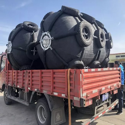 3.3M 80kPa Yokohama Dock Fender Bumper ISO17357 1: 2014 قياسي