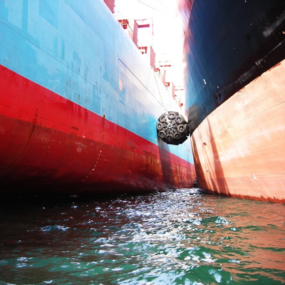 1.5 * 3.0M درابزين مطاطي هوائي ISO17357-1: 2014 50kPa Marine Floating For Davit