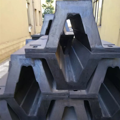أسود اللون قوس المطاط الحاجز امتصاص الطاقة الصناعية شهادة CCS