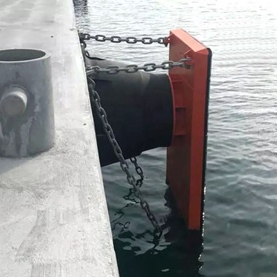 مصدات مطاطية مخروطية ثابتة 1600H مطاط طبيعي لحماية قارب الرصيف