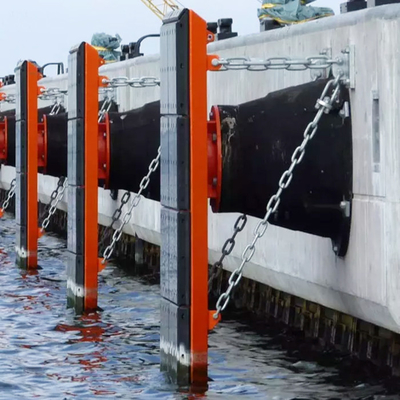 NBR 800 Cone Marine Dock Fender أسود اللون مقاومة للاهتراء