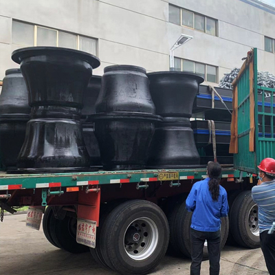 NBR 800 Cone Marine Dock Fender أسود اللون مقاومة للاهتراء