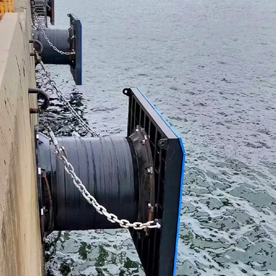 ABS شهادة خلية المطاط الحاجز 1600H ارتداء مقاومة حماية السفن رصيف الميناء