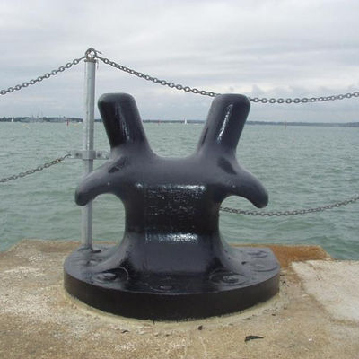 ISO 13797: 2020 Mooring Bollards Horn نوع Staghorn Bollard لرسو السفن