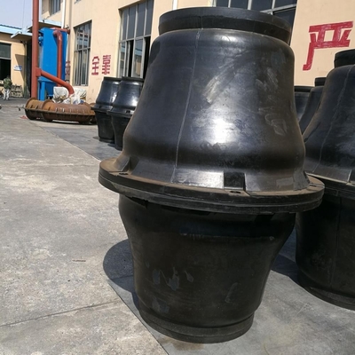 PIANC 2002 Cone Fenders Natural Rubber 1000H لحوض السفن البحرية