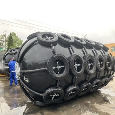 قطر 500mm-4500mm يوكوهاما درابزين مطاطي للرسو
