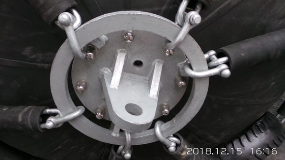 Iso 17357 0.10 MPa الحاجز الهوائي قارب عائم قابل للنفخ الحرس
