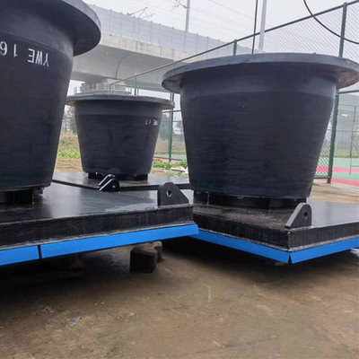 المطاط الطبيعي Spc 800mm مخروط المطاط مصدات حوض ميناء البحرية