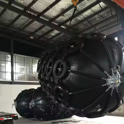 4500mm X 9000mm NR Jumbo Fender امتصاص الطاقة العالي