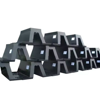 500H X 1500mm V نوع الوسائد المطاطية الدرع المقاومة للصدمات الثقيلة