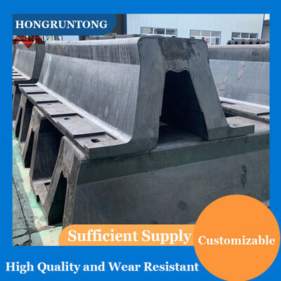 قوس مطاطي المروحة توزيع قوة موحدة صيانة منخفضة مقاومة ضغط عالية