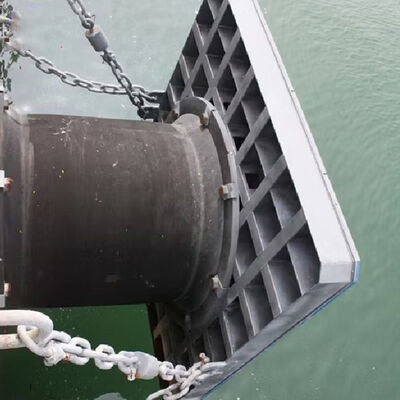 حفرة المطاط الخلوي مع امتصاص طاقة عالية مضادة للصدمات القوية وعمر الخدمة الدائم للتطبيقات البحرية والمرفأ